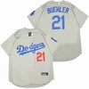 Los Angeles Dodgers Walker Buehler #21 2020 Mlb Silver Jersey - Robokeg