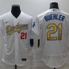 Los Angeles Dodgers Walker Buehler #21 2020 Mlb White Jersey - Robokeg