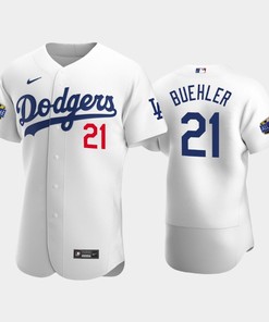 Los Angeles Dodgers Walker Buehler 21 Home White 2022-23 All-Star Game Jersey - Robokeg