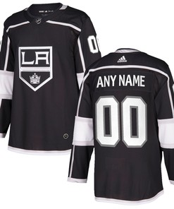 Los Angeles Kings Adidas Authentic Custom Jersey - Black Custom Jerseys Nhl - Robokeg
