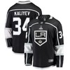 Los Angeles Kings Arthur Kaliyev 34 Home 2022 Stanley Cup Playoffs Breakaway Men Jersey - Black - Robokeg