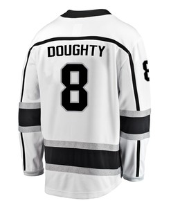 Los Angeles Kings Drew Doughty 8 Away 2022 Stanley Cup Playoffs Breakaway Men Jersey - White - Robokeg