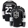 Los Angeles Kings Dustin Brown 23 Home 2022 Stanley Cup Playoffs Breakaway Men Jersey - Black - Robokeg