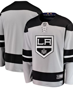 Los Angeles Kings Fanatics Branded Alternate Breakaway Jersey - Gray Nhl - Robokeg