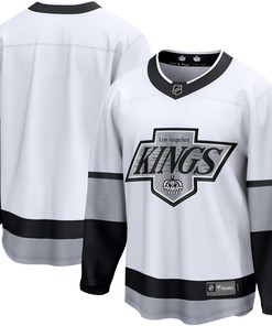Los Angeles Kings Fanatics Branded Alternate Premier Breakaway Team Jersey - White Nhl - Robokeg