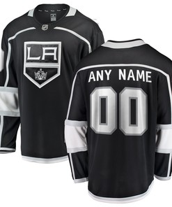 Los Angeles Kings Fanatics Branded Home Breakaway Custom Jersey Black Custom Jerseys Nhl - Robokeg
