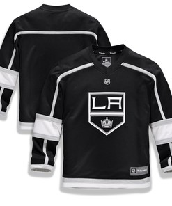 Los Angeles Kings Fanatics Branded Home Replica Blank Jersey - Black Nhl - Robokeg
