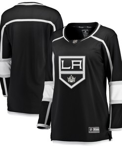 Los Angeles Kings Fanatics Branded Womens 2020/21 Home Breakaway Jersey - Black Nhl - Robokeg