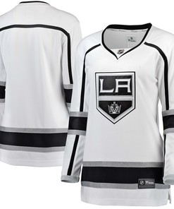 Los Angeles Kings Fanatics Branded Womens Away Breakaway Jersey - White Nhl - Robokeg