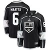 Los Angeles Kings Olli Maatta 6 Home 2022 Stanley Cup Playoffs Breakaway Men Jersey - Black - Robokeg