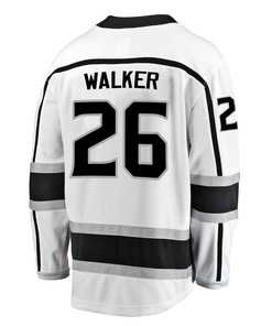Los Angeles Kings Sean Walker 26 Away 2022 Stanley Cup Playoffs Breakaway Men Jersey - White - Robokeg