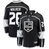 Los Angeles Kings Sean Walker 26 Home 2022 Stanley Cup Playoffs Breakaway Men Jersey - Black - Robokeg