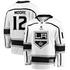 Los Angeles Kings Trevor Moore 12 Away 2022 Stanley Cup Playoffs Breakaway Men Jersey - White - Robokeg