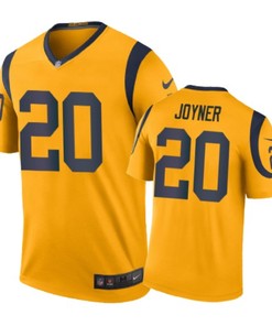 Los Angeles Rams #20 Lamarcus Joyner Nike Color Rush Gold Jersey - Robokeg