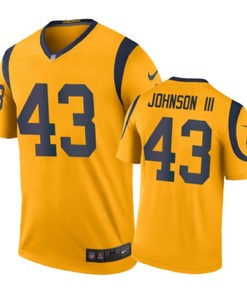 Los Angeles Rams #43 John Johnson Iii Nike Color Rush Gold Jersey - Robokeg