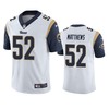 Los Angeles Rams #52 Clay Matthews White Vapor Untouchable Limited Jersey - Mens - Robokeg