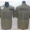 Los Angeles Rams Aaron Donald #99 2020 Nfl Grey Jersey Jersey - Robokeg