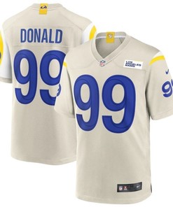 Los Angeles Rams Aaron Donald #99 Nfl 2020 Gold Jersey - Robokeg