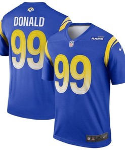 Los Angeles Rams Aaron Donald #99 Nfl 2020 Indigo Jersey - Robokeg