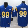 Los Angeles Rams Aaron Donald #99 Nfl 2020 Navy Blue Jersey - Robokeg