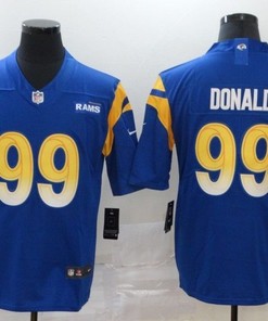 Los Angeles Rams Aaron Donald #99 Nfl 2020 Navy Blue Jersey - Robokeg