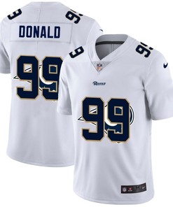 Los Angeles Rams Aaron Donald #99 Nfl 2020 White Jersey - Robokeg