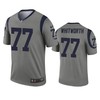 Los Angeles Rams Andrew Whitworth Gray Inverted Legend Jersey - Robokeg