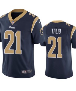 Los Angeles Rams Aqib Talib Navy Vapor Untouchable Limited Jersey - Robokeg