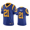Los Angeles Rams Aqib Talib Royal 100th Season Vapor Limited Jersey - Robokeg