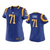 Los Angeles Rams Bobby Evans 2019 Nfl Draft Royal Game Womens Jersey - Robokeg