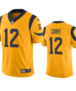 Los Angeles Rams Brandin Cooks Gold Nike Color Rush Limited Jersey - Robokeg