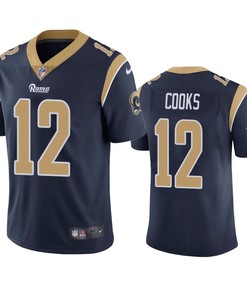 Los Angeles Rams Brandin Cooks Navy Vapor Limited Jersey - Robokeg
