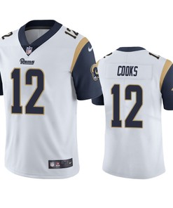 Los Angeles Rams Brandin Cooks White Vapor Limited Jersey - Robokeg