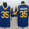 Los Angeles Rams C. J. Anderson #35 2020 Nfl Blue Jersey Jersey - Robokeg