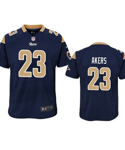 Los Angeles Rams Cam Akers Navy 2020 Nfl Draft Game Jersey - Robokeg