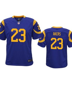 Los Angeles Rams Cam Akers Royal 2020 Nfl Draft Game Jersey - Robokeg