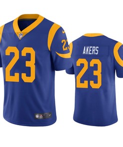 Los Angeles Rams Cam Akers Royal 2020 Nfl Draft Vapor Limited Jersey - Robokeg