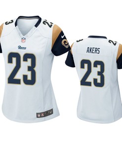 Los Angeles Rams Cam Akers White 2020 Nfl Draft Game Jersey - Robokeg