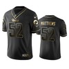 Los Angeles Rams Clay Matthews Black Golden Edition 2019 Vapor Untouchable Limited Jersey - Mens - Robokeg