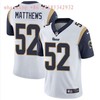 Los Angeles Rams Clay Matthews Iii #52 2020 Nfl White Jersey Jersey - Robokeg