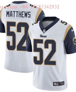Los Angeles Rams Clay Matthews Iii #52 2020 Nfl White Jersey Jersey - Robokeg