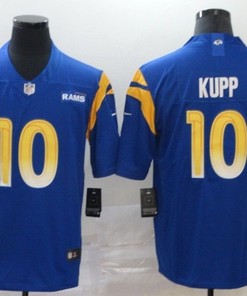 Los Angeles Rams Cooper Kupp #10 2020 Nfl Blue Jersey Jersey - Robokeg
