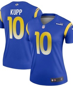 Los Angeles Rams Cooper Kupp #10 Nfl 2020 Cobalt Womens Jersey - Robokeg