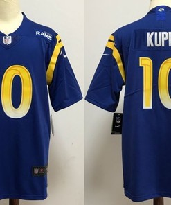 Los Angeles Rams Cooper Kupp #10 Nfl 2020 Dark Blue Jersey - Robokeg