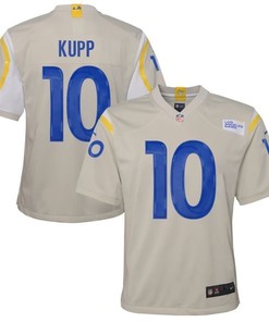 Los Angeles Rams Cooper Kupp #10 Nfl 2020 Gold Womens Jersey - Robokeg