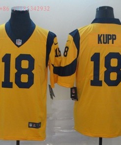 Los Angeles Rams Cooper Kupp #18 2020 Nfl Gold Jersey Jersey - Robokeg