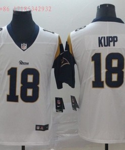 Los Angeles Rams Cooper Kupp #18 2020 Nfl White Jersey Jersey - Robokeg