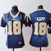 Los Angeles Rams Cooper Kupp #18 Nfl 2020 Dark Blue Womens Jersey - Robokeg