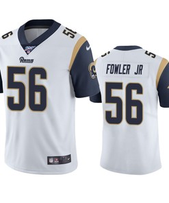 Los Angeles Rams Dante Fowler Jr. White 100th Season Vapor Limited Jersey - Robokeg
