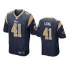 Los Angeles Rams David Long 2019 Nfl Draft Navy Game Jersey - Robokeg